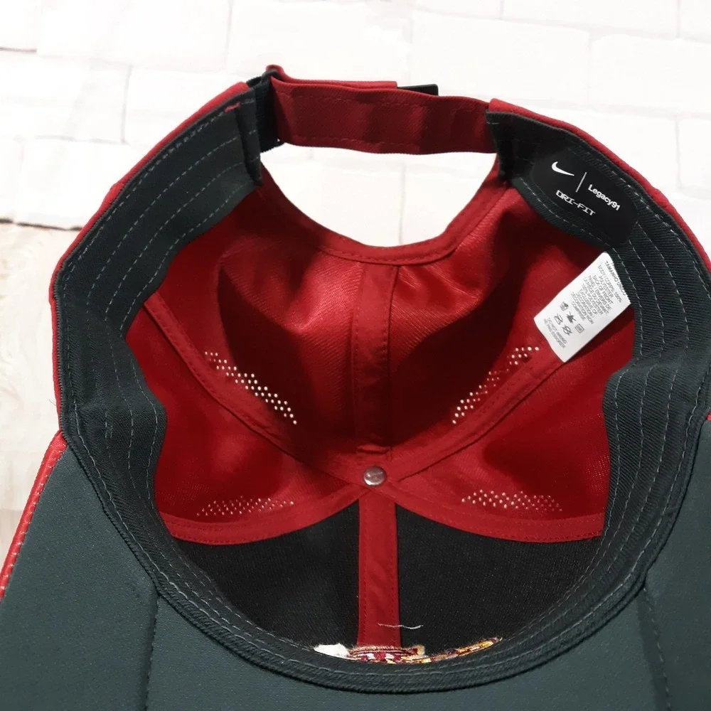 Nike Legacy 91 Iowa State Cyclones Hat Cap Strapback Adjustable Dri-Fit Red